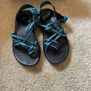 New Teal Ennis Chaco sandals